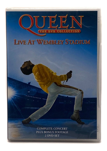 Set 2 Dvd Queen  Live At Wembley Stadium / Made In Europe