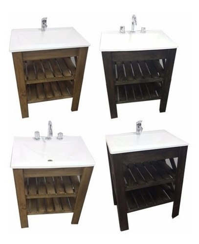 Imagen 5 de 6 de Combo Set Griferia Lavatorio Monocomado + Bacha Maral 40cm
