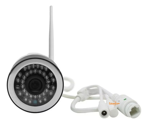 Cámara Ip Wifi Exterior Lf4810 Angular 180° Con Audio Eshopangie