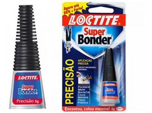 Kit Cola Super Bonder Precisão 5g - Loctite Henkel 10 Pçs