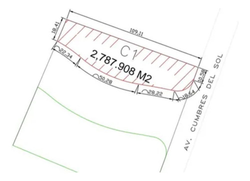 Terreno En Venta En Cumbres Del Sol En Monterrey