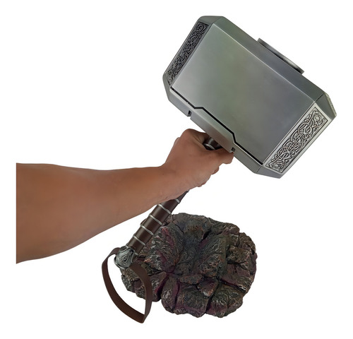 Martillo y soporte Mjolnir Thor Avengers Geek Decor