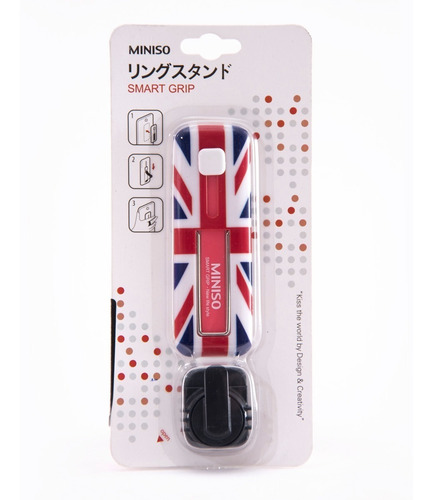 Anillo Ring Celular + Soporte Auto Anti-robo Sin Caidas Grip