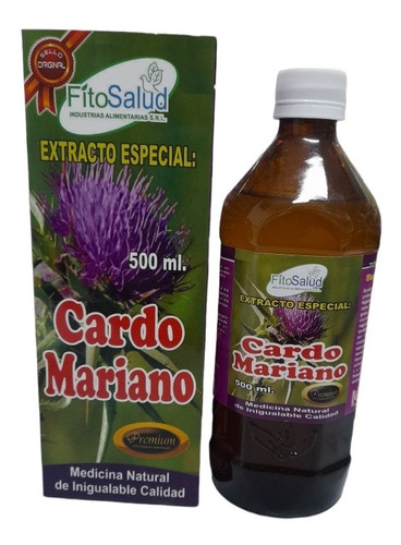 Cardo Mariano Extracto ,botella De 500ml