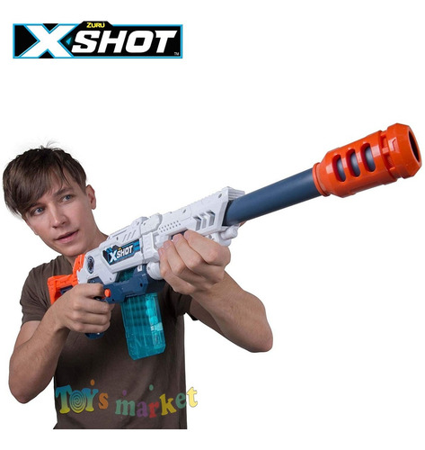 Imagen 2 de 8 de Max Attack Escopeta Rifle Pistola Lanza Dardos Sniper X-shot