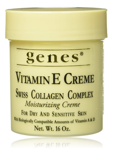 Genes Vitamina E Creme Suizo Collagen Complex Crema Hidratan