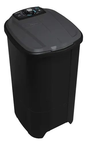 Tanquinho de Lavar Roupa 10kg Newmaq Semiautomática Preto