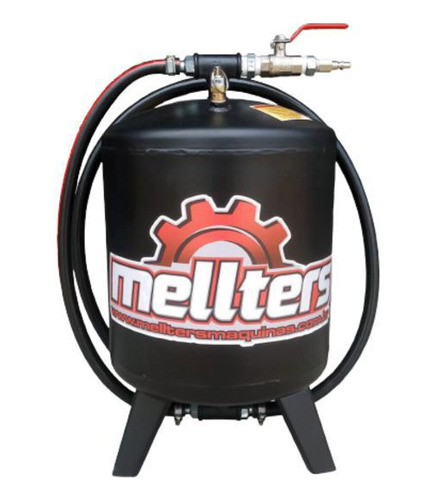 Máquina Jato De Areia 50 Kg Mellters 100-140 Psi