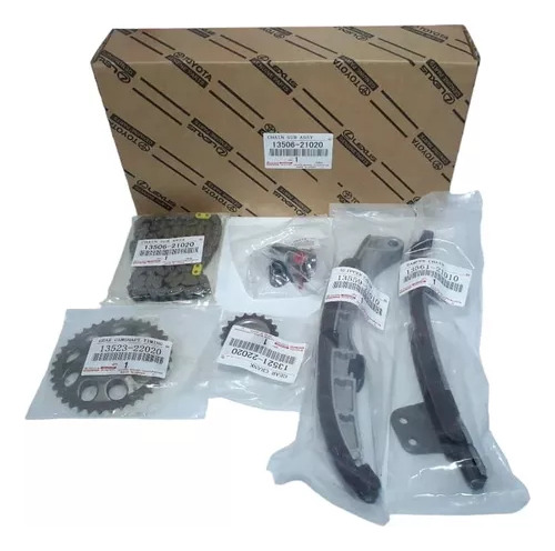 Kit Cadena De Tiempo Yaris 1.5 1nz Belta 2007 2008 2009 2010