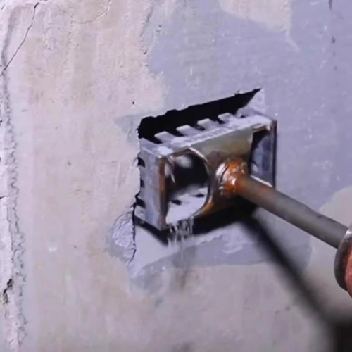 De Orificio Cuadrado Para De Salida De Caja Eléctrica Con