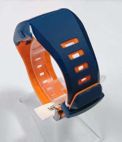 Relógio Masculino Mormaii Mo967ab/8a 38mm Borracha Azul Com