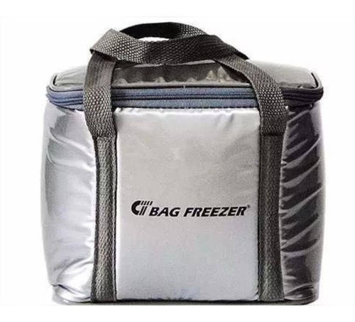 Bolsa Térmica De 10 Litros Bag Freezer Cotermico Cinza 