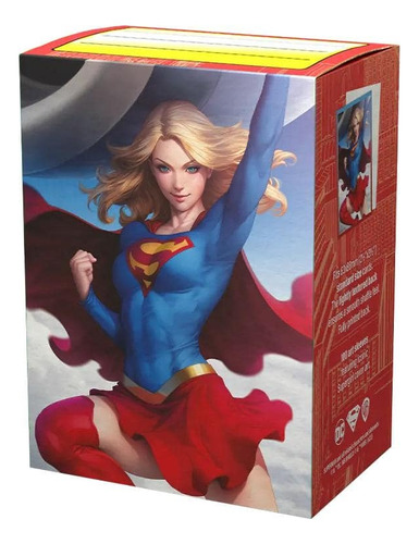 Protector Dragon Shield Art Brushed Superman Serie Supergirl