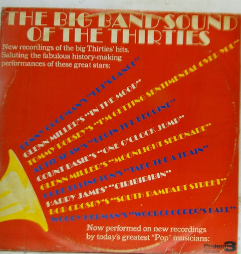 Lp The Big Band Sound Of The Thirties Enoch Light And- Ti036