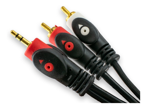 Cable De Rca A 3.5 Hi Fi Reforzado 1.80mts 