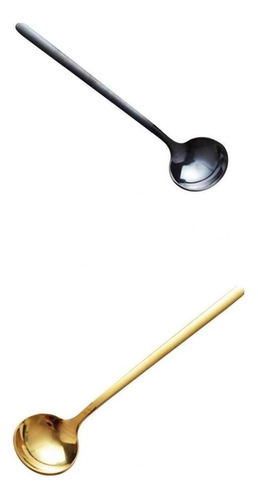 2 Pack Stainless Steel Teaspoon Coffee Spoon