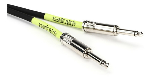 Imagen 3 de 7 de Cable Ernie Ball Eb6048 Guitarra Bajo Recto 3m - Plus