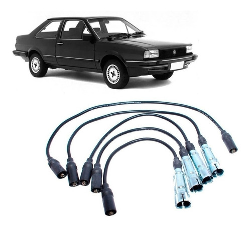 Juego Cables Bujias Para Volkswagen Santana 2.0 1990 1993