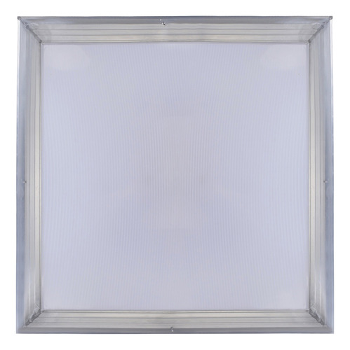 Domo Blanco Policarbonato Tragaluz Sin Ventilación 44x44cm