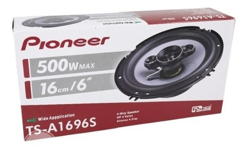 Imagen 4 de 6 de Cornetas Pioneer Redondas 6 Pulgadas Para Las Puertas Carro