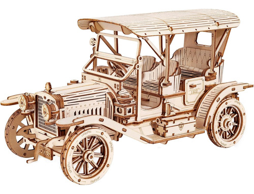 Rokr 3d Rompecabezas De Madera Modelo Kits De Coches Para...