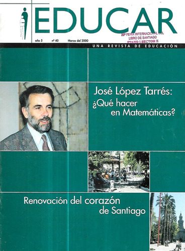 Revista Educar / Marzo Del 2000 / López Tarres