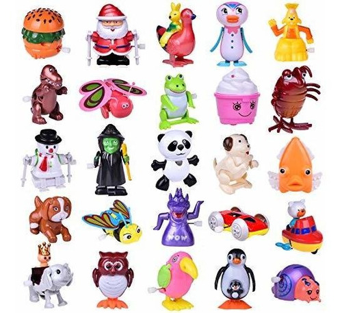 Wind Up Toys 25 Piezas Assorted Toy Animal Para Regalos De F