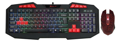 Kit De Teclado Y Mouse Gamer Xtrike Me Mk-503