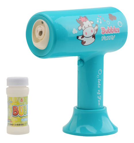 A Juguete Secador De Pelo Bubble Machine Fácil De Usar (23