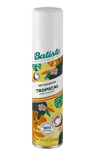 Shampoo A Seco Tropical Fragrance 120g -  Batiste