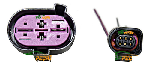 Conectores Modulo Rele Da Ventoinha Polo 1j0919506m