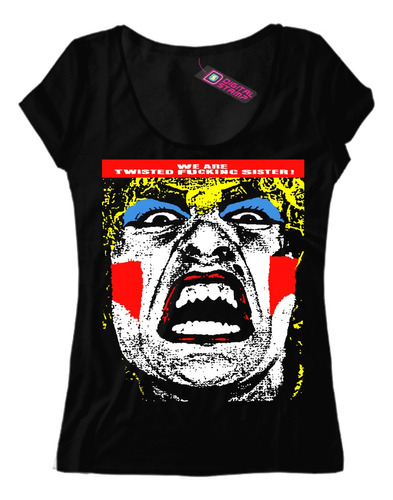 Remera Mujer Twisted Sister We Are T830 Dtg Premium