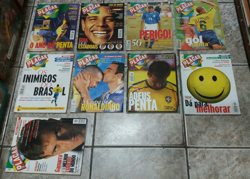 9 Edições Revista Placar 1998