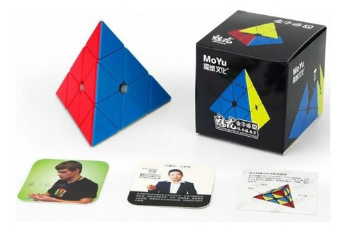 Pyraminx Magnético Stickerless Speedcube Moyu Meilong