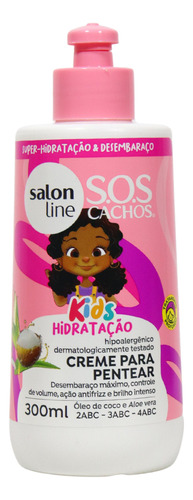 Creme Para Pentear S.o.s Cachos Kids Salon Line 300ml