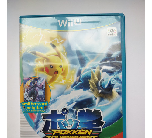 Pokken Tournament Nintendo Wii U Original Fisico Pokemon (Usado)