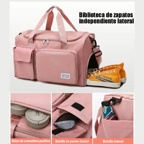 Ddmispo Maleta Gym Deportiva Bolsa Mujer Viaje Mochila