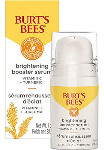 Burt's Bees Vitamin C Turmeric Face Serum, Ilumina La Piel Y