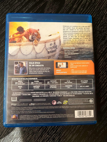 Blu-ray Película Una Aventura Extraordinaria (Usado)