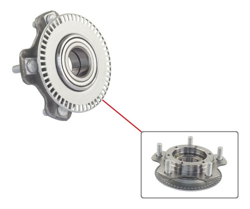 Cubo Rolamento Roda Dianteira Tracker 2.0 16v 2007 2008 2009