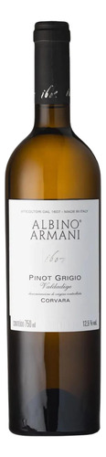 Vinho Albino Armani Pinot Grigio Valdadige 750ml - Kit 06 Un