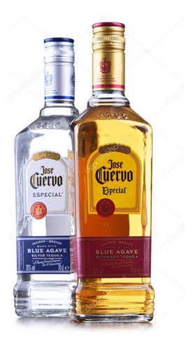 Combo Tequila Jose Cuervo Gold + Silver 750ml.  Envío Gratis