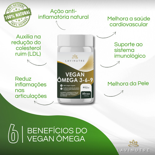 Creatina 100% Pura+ômega 3, 6 E 9 Com Vit E (origem Vegetal)