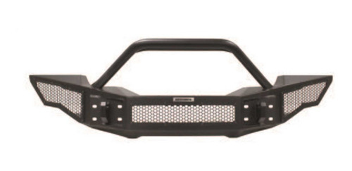 Imagen 2 de 5 de Defensa Delantera Rockline Full Jeep Wrangler 2007/2018 Color Negra