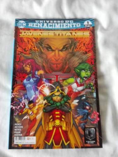 Jovenes Titanes 1 Renacimiento Ecc Dc Comic