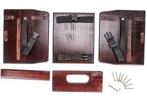Imagen 7 de 8 de Asiento Silla Elevadores Para Niño De Madera Para Restaurant