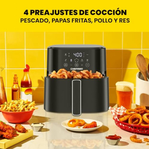 Chefman | Freidora De Aire Digital De 5.7 Litros De