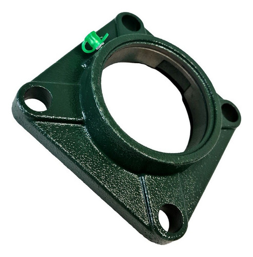 Mancal Quadrado Flange F209 + Rolamento Gy1112 Eixo 1.3/4mm