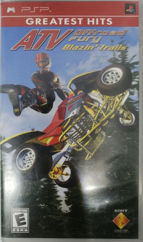 Atv Offroad Fury Blazin Trails / Psp / *gmsvgspcs* (Reacondicionado)