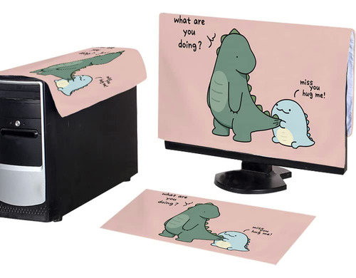 Juego De 3 Fundas Antipolvo Para Computadora Y Monitor 27